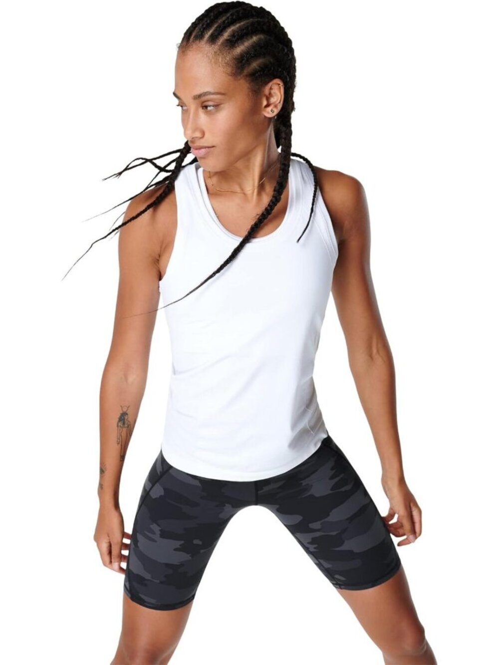 Seamless Racerback Workout Tank Top for Women | Athletic Fitness Activewear
